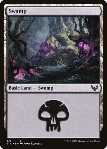 {B}[STX 371] Swamp (371) [Strixhaven: School of Mages]