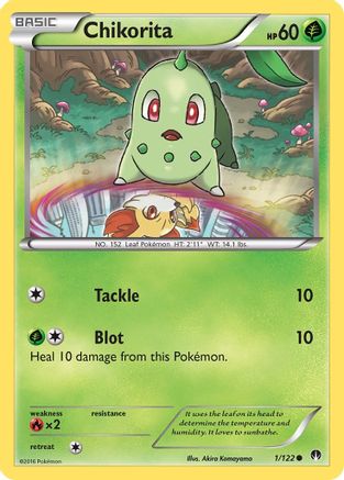 [PKM] Chikorita (1/122) [XY: BREAKpoint]
