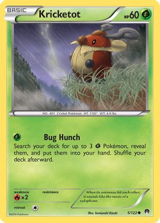 [PKM] Kricketot (5/122) [XY: BREAKpoint]