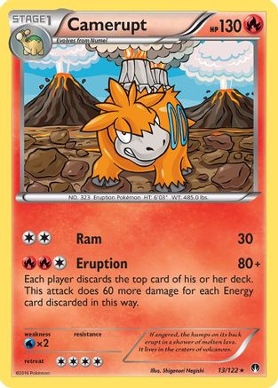 [PKM] Camerupt (13/122) [XY: BREAKpoint]