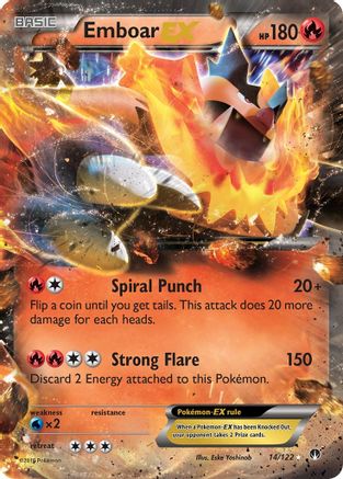 [PKM] Emboar EX (14/122) [XY: BREAKpoint]