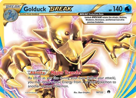 [PKM] Golduck BREAK (18/122) [XY: BREAKpoint]