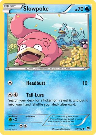 [PKM] Slowpoke (19/122) [XY: BREAKpoint]