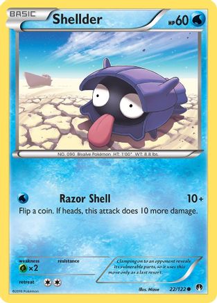 [PKM] Shellder (22/122) [XY: BREAKpoint]