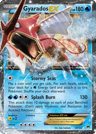 [PKM-R] Gyarados EX (26/122) [XY: BREAKpoint]