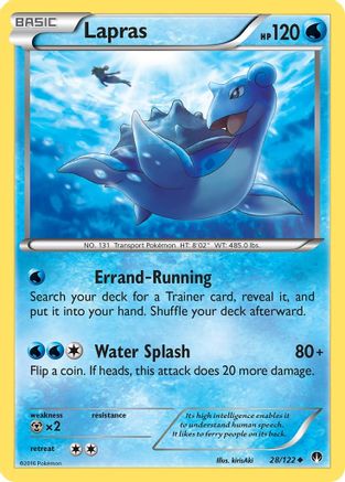 [PKM] Lapras (28/122) [XY: BREAKpoint]