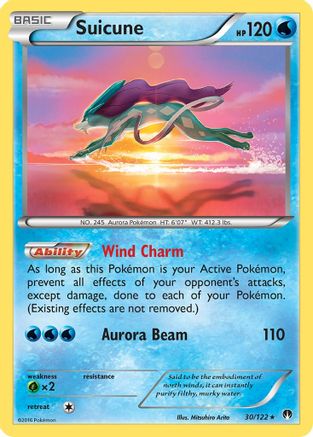 [PKM] Suicune (30/122) [XY: BREAKpoint]
