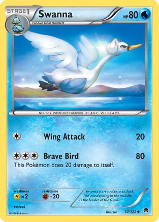 [PKM] Swanna (37/122) [XY: BREAKpoint]