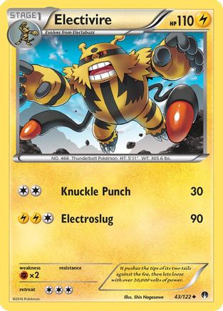 [PKM] Electivire (43/122) [XY: BREAKpoint]