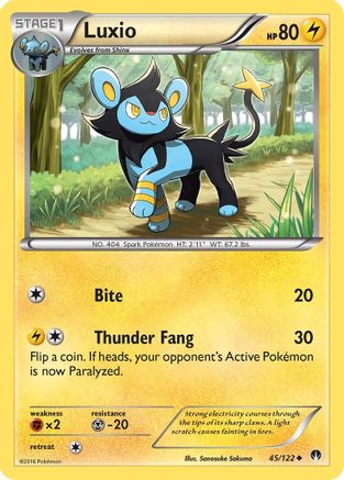 [PKM] Luxio (45/122) [XY: BREAKpoint]