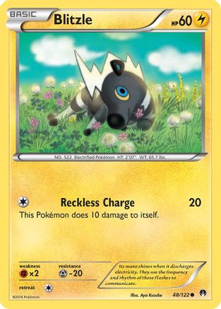 [PKM] Blitzle (48/122) [XY: BREAKpoint]