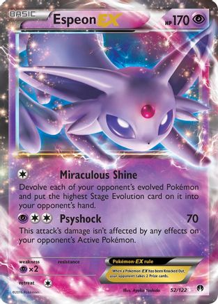 [PKM] Espeon EX (52/122) [XY: BREAKpoint]