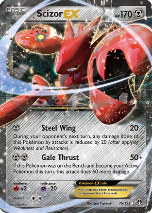 [PKM-R] Scizor EX (76/122) [XY: BREAKpoint]