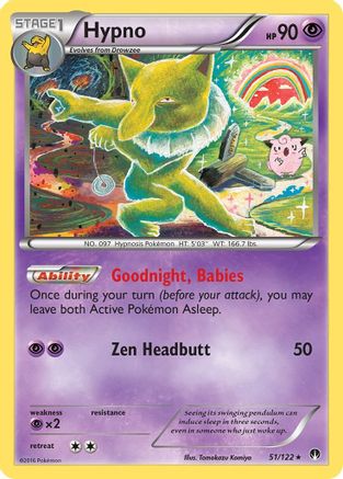 [PKM] Hypno (51/122) [XY: BREAKpoint]