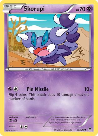 [PKM] Skorupi (53/122) [XY: BREAKpoint]