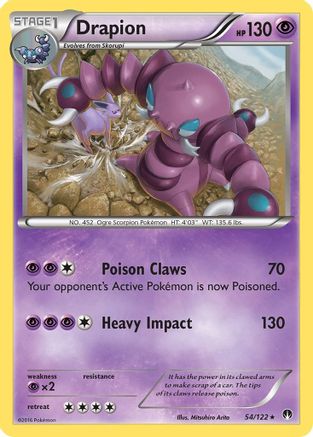 [PKM] Drapion (54/122) [XY: BREAKpoint]