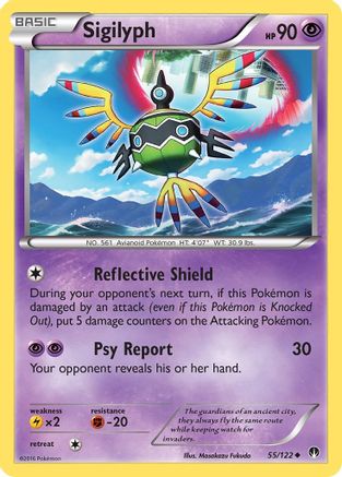 [PKM] Sigilyph (55/122) [XY: BREAKpoint]