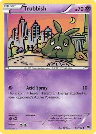 [PKM] Trubbish (56/122) [XY: BREAKpoint]