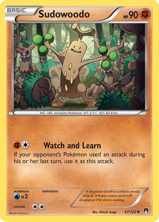 [PKM] Sudowoodo (67/122) [XY: BREAKpoint]