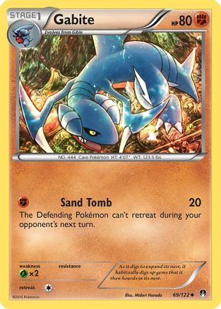 [PKM] Gabite (69/122) [XY: BREAKpoint]