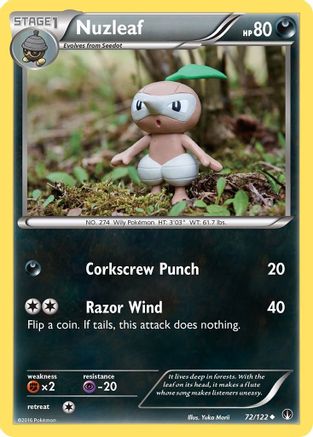 [PKM] Nuzleaf (72/122) [XY: BREAKpoint]