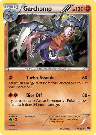 [PKM] Garchomp (70/122) [XY: BREAKpoint]