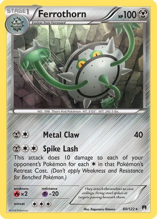 [PKM] Ferrothorn (80/122) [XY: BREAKpoint]