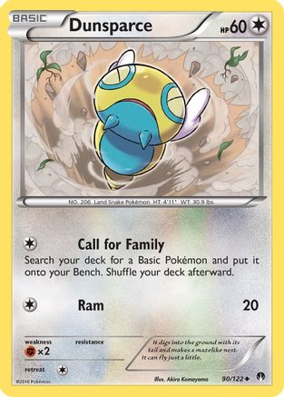 [PKM] Dunsparce (90/122) [XY: BREAKpoint]