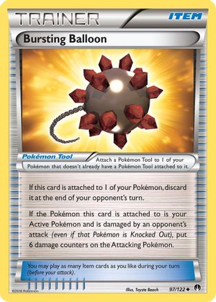 [TR] Bursting Balloon (97/122) [XY: BREAKpoint]