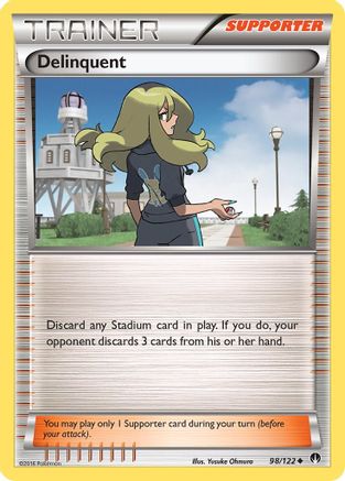 [PKM] Delinquent (98/122) [XY: BREAKpoint]