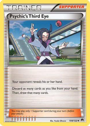 [PKM] Psychic's Third Eye (108/122) [XY: BREAKpoint]