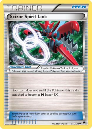 [PKM] Scizor Spirit Link (111/122) [XY: BREAKpoint]