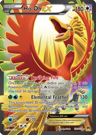 [PKM] Ho-Oh EX (121/122) [XY: BREAKpoint]