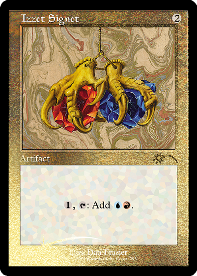 {R} Izzet Signet (Retro) (Foil Etched) [Secret Lair Drop Series][ET SLD 293]