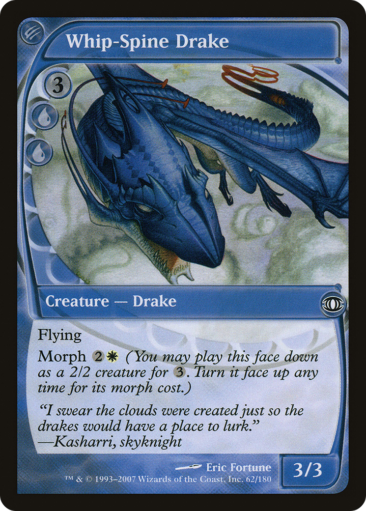 {C} Whip-Spine Drake [Future Sight][FUT 062]