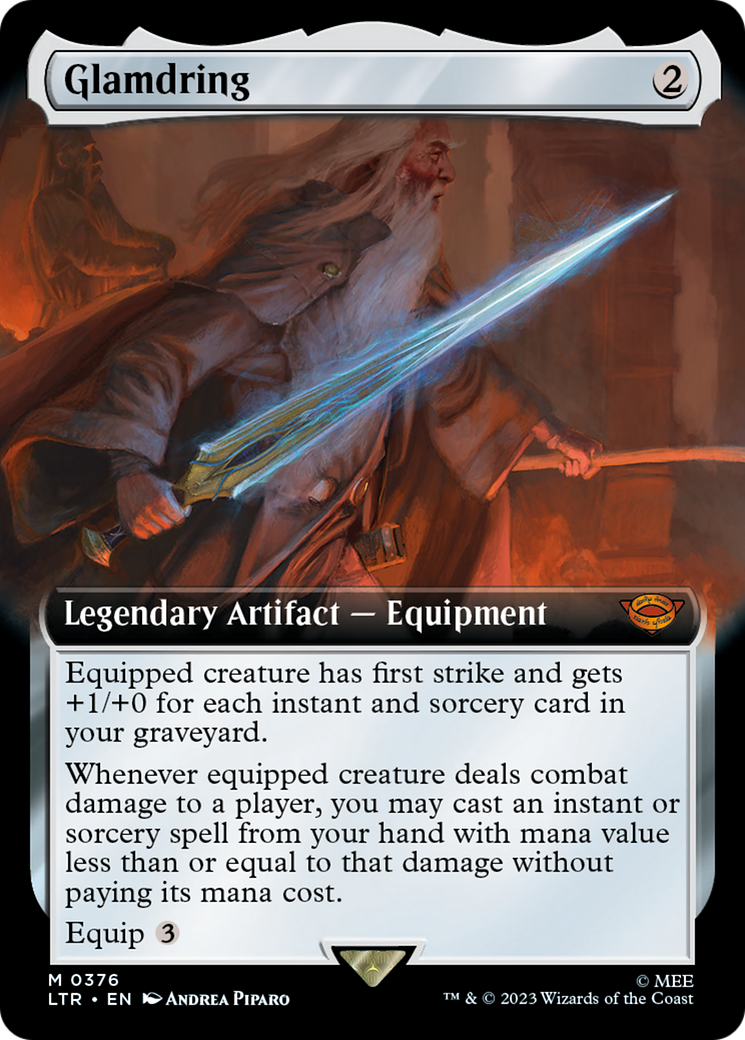 {R} Glamdring (Extended Art) [The Lord of the Rings: Tales of Middle-Earth][LTR 376]