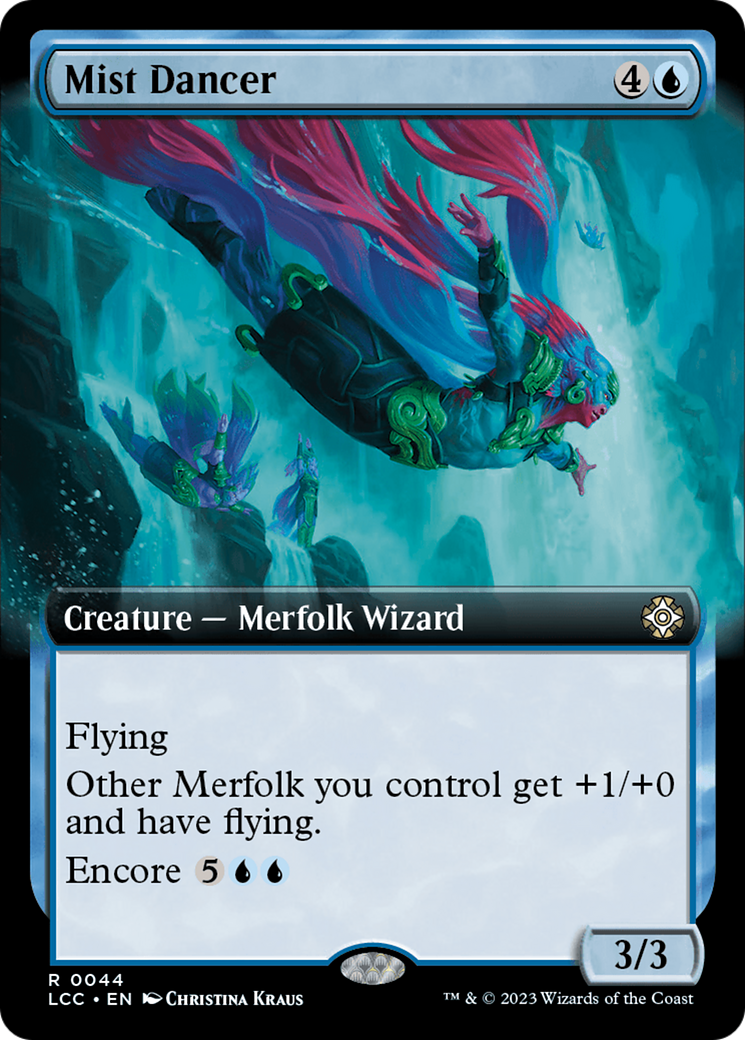 {R} Mist Dancer (Extended Art) [The Lost Caverns of Ixalan Commander][LCC 044]