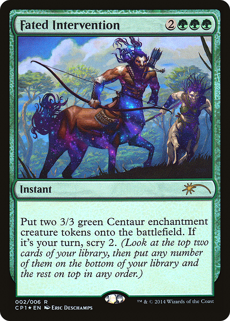 {R} Fated Intervention [Magic 2015 Clash Pack][CP1 002]