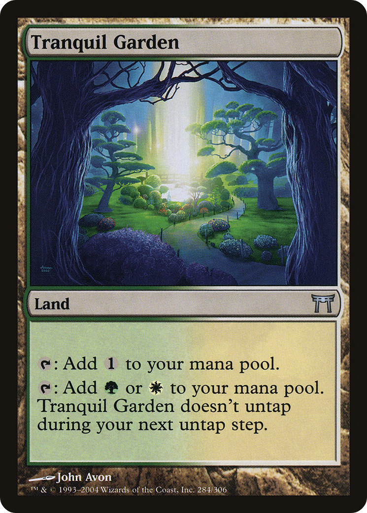 {C} Tranquil Garden [Champions of Kamigawa][CHK 284]