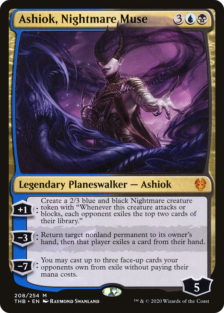 {R} Ashiok, Nightmare Muse [Theros Beyond Death][THB 208] - Misty Mountain Games
