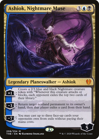 {R} Ashiok, Nightmare Muse [Theros Beyond Death][THB 208]