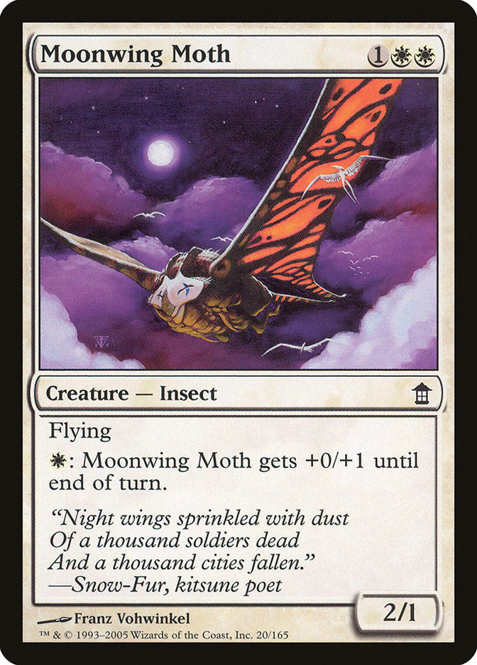 {C} Moonwing Moth [Saviors of Kamigawa][SOK 020]