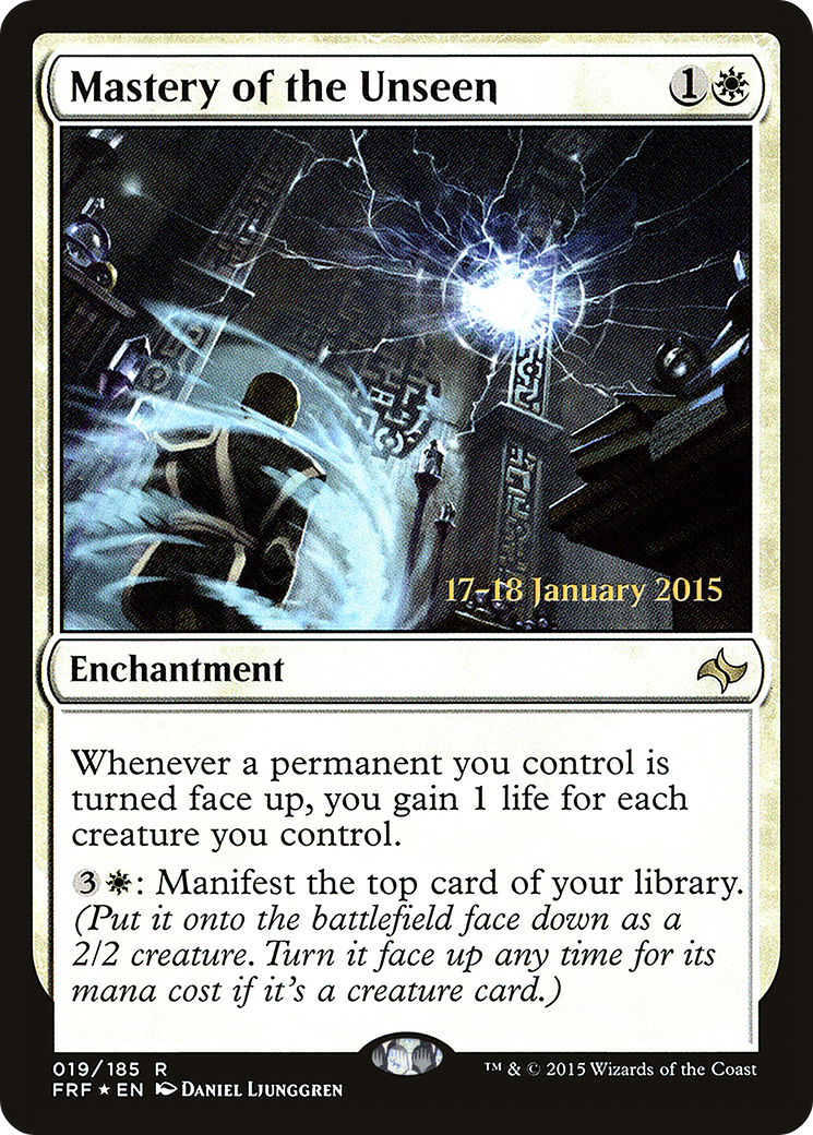 {R} Mastery of the Unseen [Fate Reforged Prerelease Promos][PR FRF 019] - Misty Mountain Games