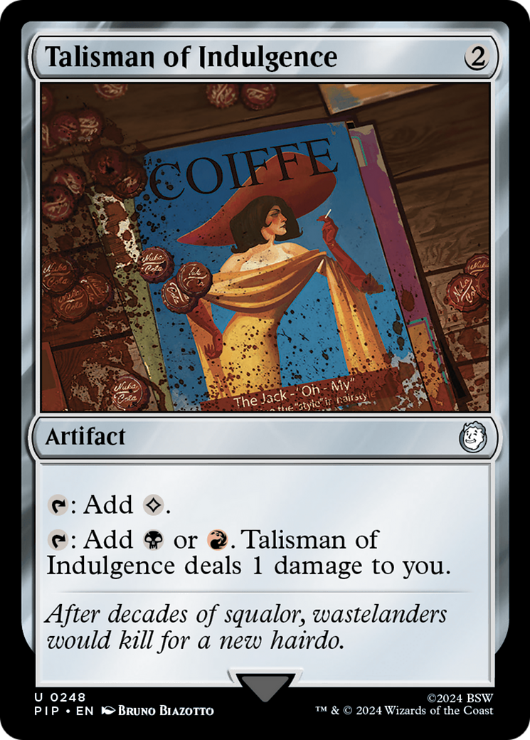 {C} Talisman of Indulgence [Fallout][PIP 248]