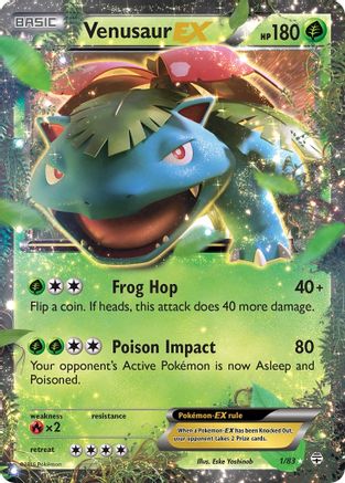 [PKM-R] Venusaur EX (1/83) [XY: Generations]