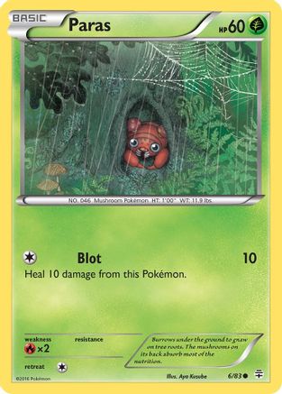 [PKM] Paras (6/83) [XY: Generations]