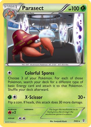 [PKM] Parasect (7/83) [XY: Generations]