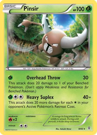 [PKM] Pinsir (9/83) [XY: Generations]