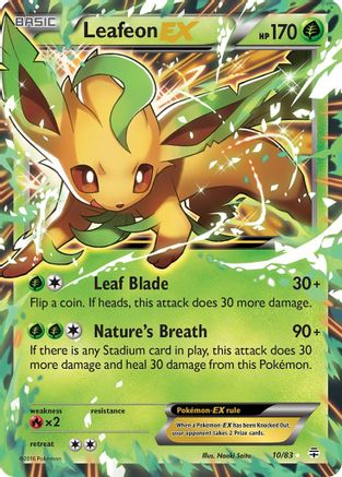 [PKM-R] Leafeon EX (10/83) [XY: Generations]
