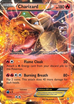 [PKM-R] Charizard EX (11/83) [XY: Generations]